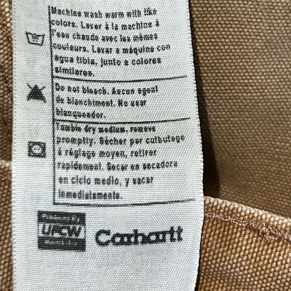 Carhartt Pants Dungaree Lined 34 x 32 - Picture 11 of 11